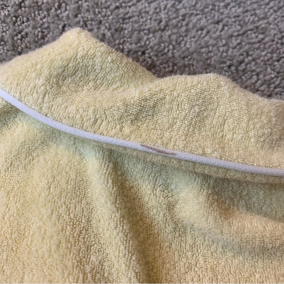 Juicy Couture x Froever 21 Collab Terry Cloth Yellow Buttondown Crop Top - Picture 5 of 5